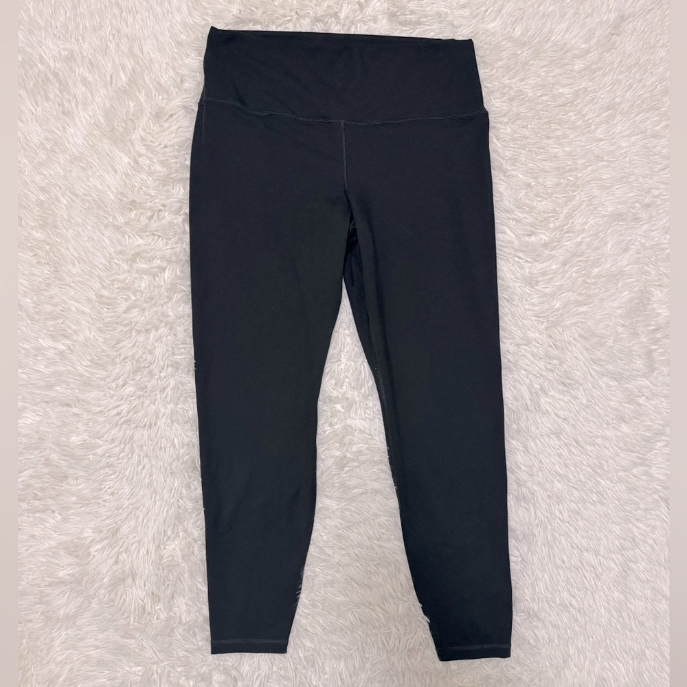 Gilly Hicks Black Leggings with High Waist and Full Length